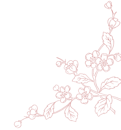 Floral Sketch Bottom Right